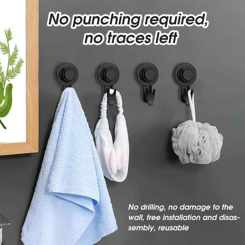 Suction cup hooks - Strong attachment without drilling