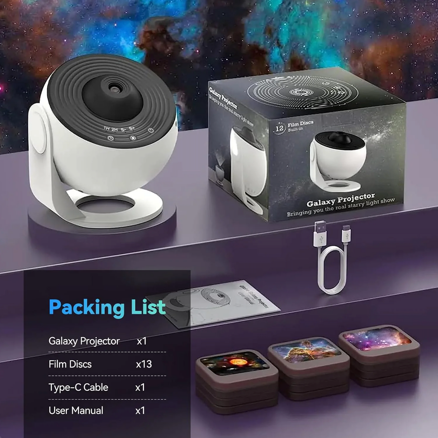 Zolivio Starry sky projector