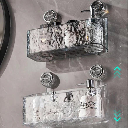 Étagère murale pratique sans perçage pour salle de bain