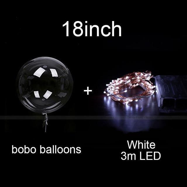 Ballons LED réutilisables pour illuminer vos fêtes (X10)